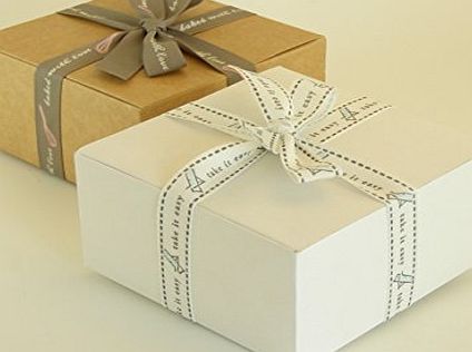 Avalon Craft and Cosmetic Packaging Pack of 3 x Self Assembly Gift Box (Code#B) Cardboard Flat Pack Self Assembly Gift Box suitable for Chocolates, Jewellery, Small Gifts.