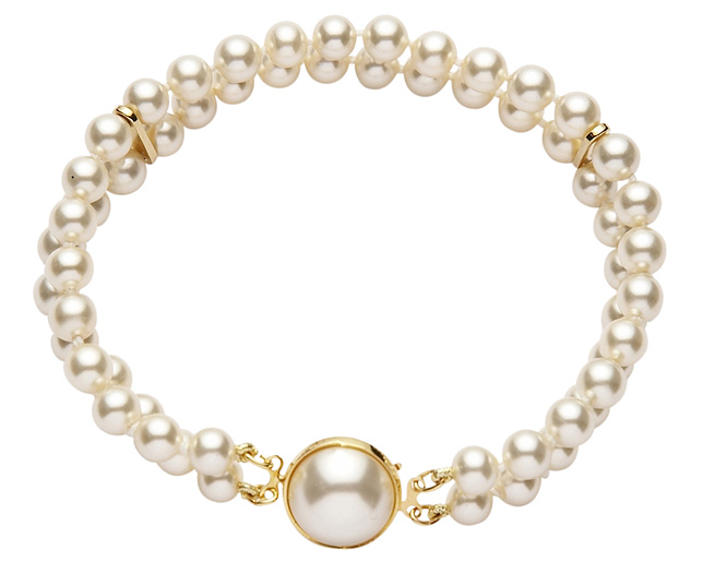 avalon Pearls - Double Strand Bracelet
