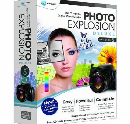 Avanquest Photo Explosion 5.0 Deluxe Photo Editing PC