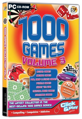 1000 Games Volume 3 (PC CD)
