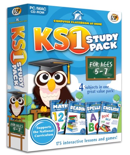 Computer Classroom at Home: Key Stage 1 Study Pack (For Ages 5-7)(PC/Mac)
