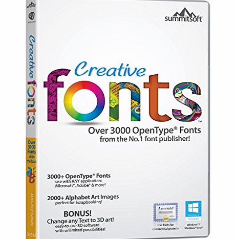 Avanquest Software Creative Fonts (PC)