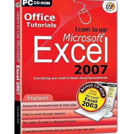 Avanquest Software Learn to Use Excel 2007 (PC)