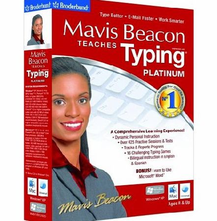 Avanquest Software Mavis Beacon Teaches Typing Platinum V20 (Mac/PC)