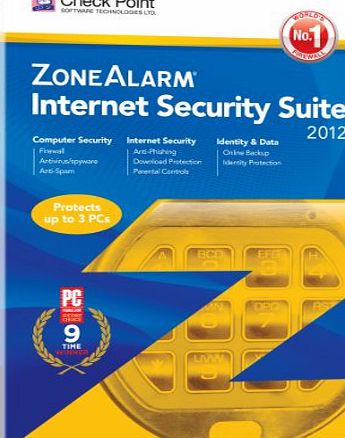 Avanquest Software Zone Alarm Internet Security Suite 2012, 3 PCs (PC)