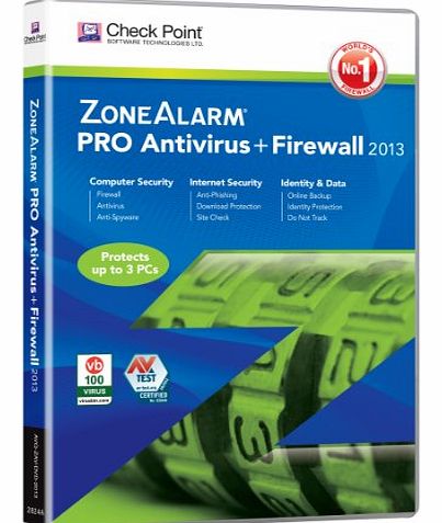 ZoneAlarm PRO Antivirus+ Firewall 2013 (PC)