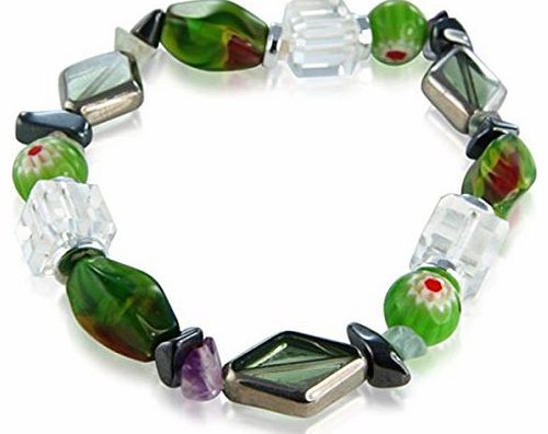 Ave Green Cristallo Carousel Bracelet