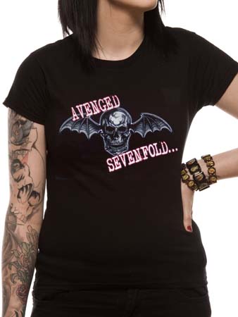 Avenged Sevenfold (Logo) T-shirt mfl_A7XLOGOSKBK