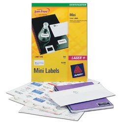 270 Per Sheet White Mini Laser Labels (10