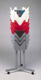 Avery 439 Display File Stand in Square Steel