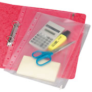 A4 Ring Binder Punched Pockets