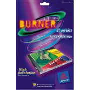 Avery AfterBURNER Matt CD-DVD Inkjet Case Inserts