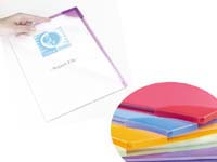 AVERY Corner Lock-Files with clear front cover