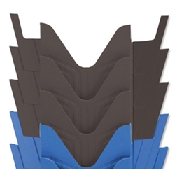 avery Display File 144 250x115x260mm Black Ref