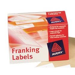 Avery Franking Labels 38 X 139mm 1000 Labels Per