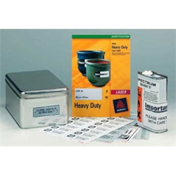 Heavy Duty Labels Laser Silver