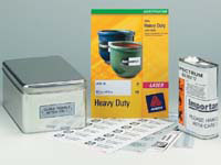 AVERY L4776 white heavy duty polyester laser