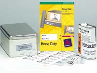 AVERY L6009 silver heavy duty polyester laser