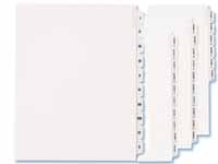 AVERY legal indexing dividers, printed Exhibit 1