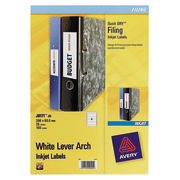 Avery Lever Arch Inkjet Indexing Labels