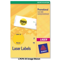 Promotional Labels Laser 14 per Sheet