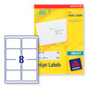 Avery Quick DRY Addressing Labels Inkjet 8 per