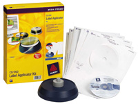 S1646 CD and DVD label applicator kit