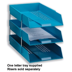Avery Systemtray 44 Filing Tray Blue 254x380x63mm
