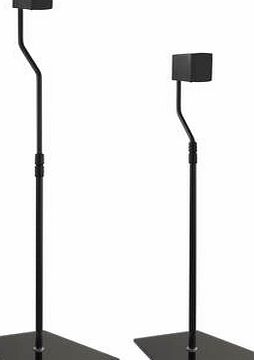 AVF Universal Speaker Stand - Black Glass