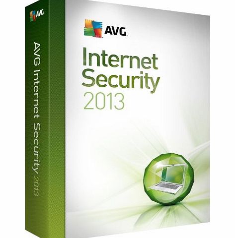 AVG Internet Security 2013 1 User 1 Year