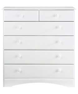 Aviemore Chest of Drawers 4   2 - White
