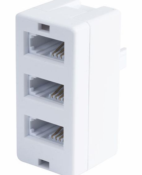 Avlink Mercury Triple Phone Adaptor 113-550UK