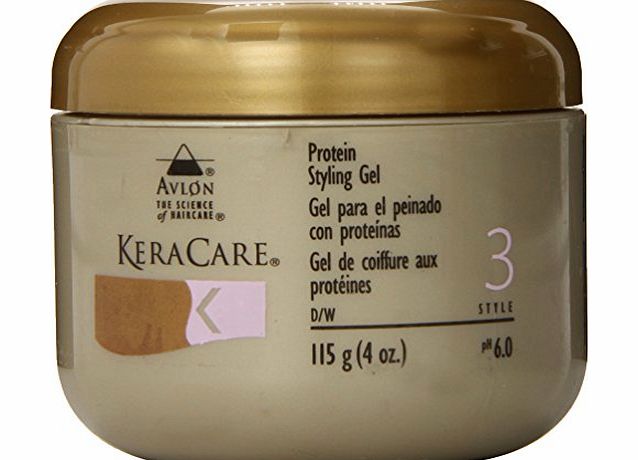 Avlon KeraCare Protein Styling Gel 115 ml or 4oz