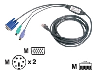 Avocent keyboard / video / mouse (KVM) cable - 3 m