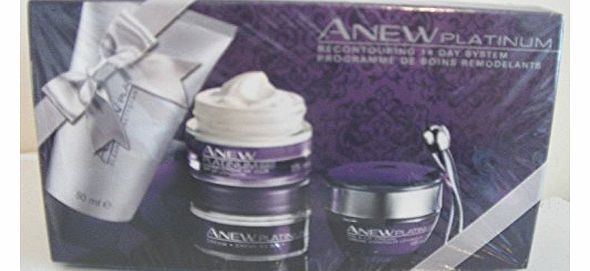 Avon ANEW Platinum Recontouring 14 Day System Gift Set