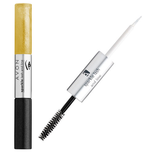Avon Colour Sparkle Lash and Line - Gold/Black