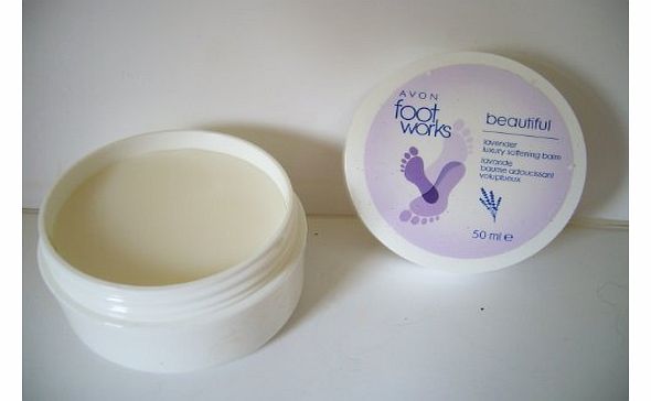 Avon Lavender Luxury Softening Balm for feet 50 ml Foot Works Avon Beautiful