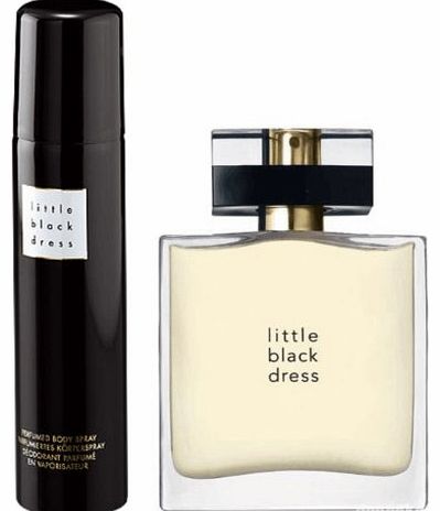 Avon Little Black Dress Eau de Perfume Spray and Perfumed Body Spray