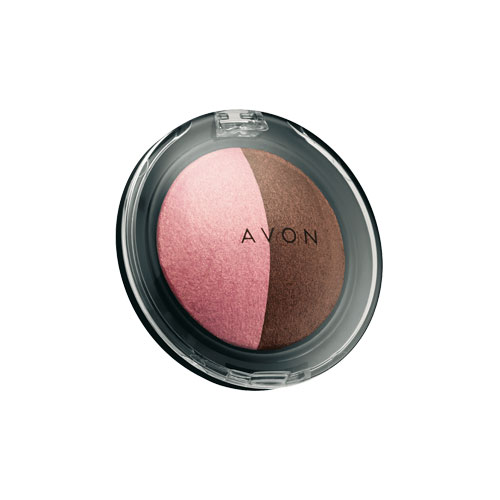 Avon Satin Deluxe Eyeshadow Duo - Chocolate Cherry
