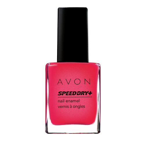 Avon Speed Dry Nail Enamel in Mambo Melon