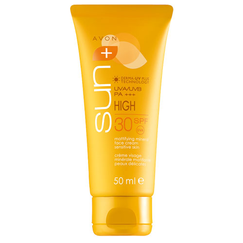 Avon Sun Mattifying Mineral Face Cream SPF30