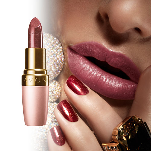 Avon Ultra Colour Rich Rose Gold Lipstick