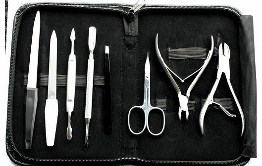 Awans Professional Manicure, Pedicure Stainless Steel Set