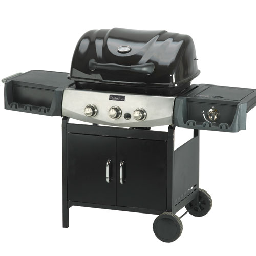 AWT Master Deluxe 3 Burner Gas Wagon Grill Barbecue