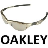 Axcent OAKLEY Half Jacket Sunglasses - Chrome/Titanium 03-617