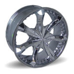 AXE AP706 Chrome Alloy Wheels