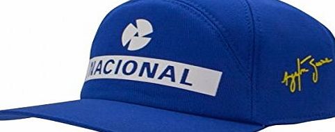 Ayrton Senna Collection Original Replica Nacional Cap F1 Blue ADULT
