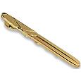 AZ Collection Gold Plated Tie Clip