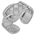 Swarovski Crystal Silver Plated Belt Bracelet