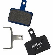 Aztec Organic Disc Brake Pads For Shimano Deore M515/C501/C601/M525